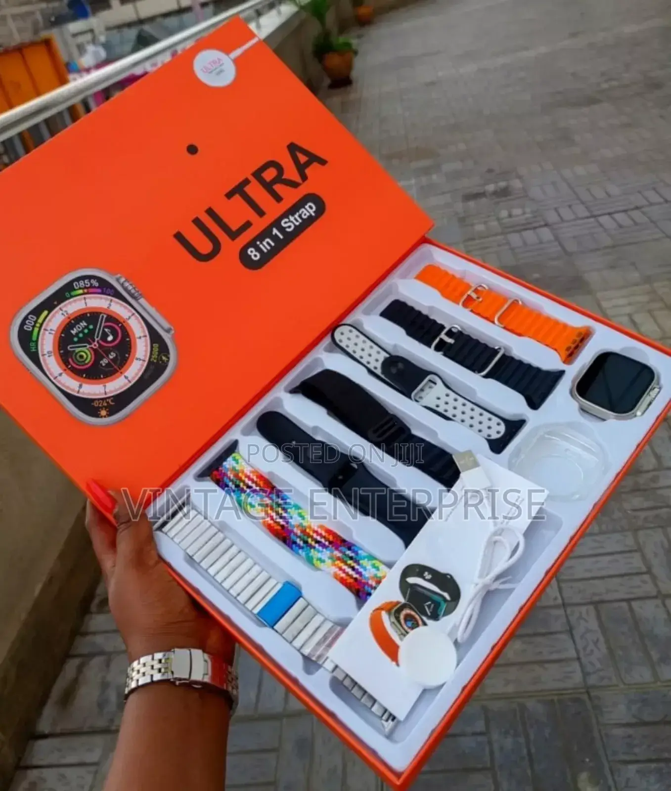 Strap Watch , Ultra 7 in 1 Strap Watch 
