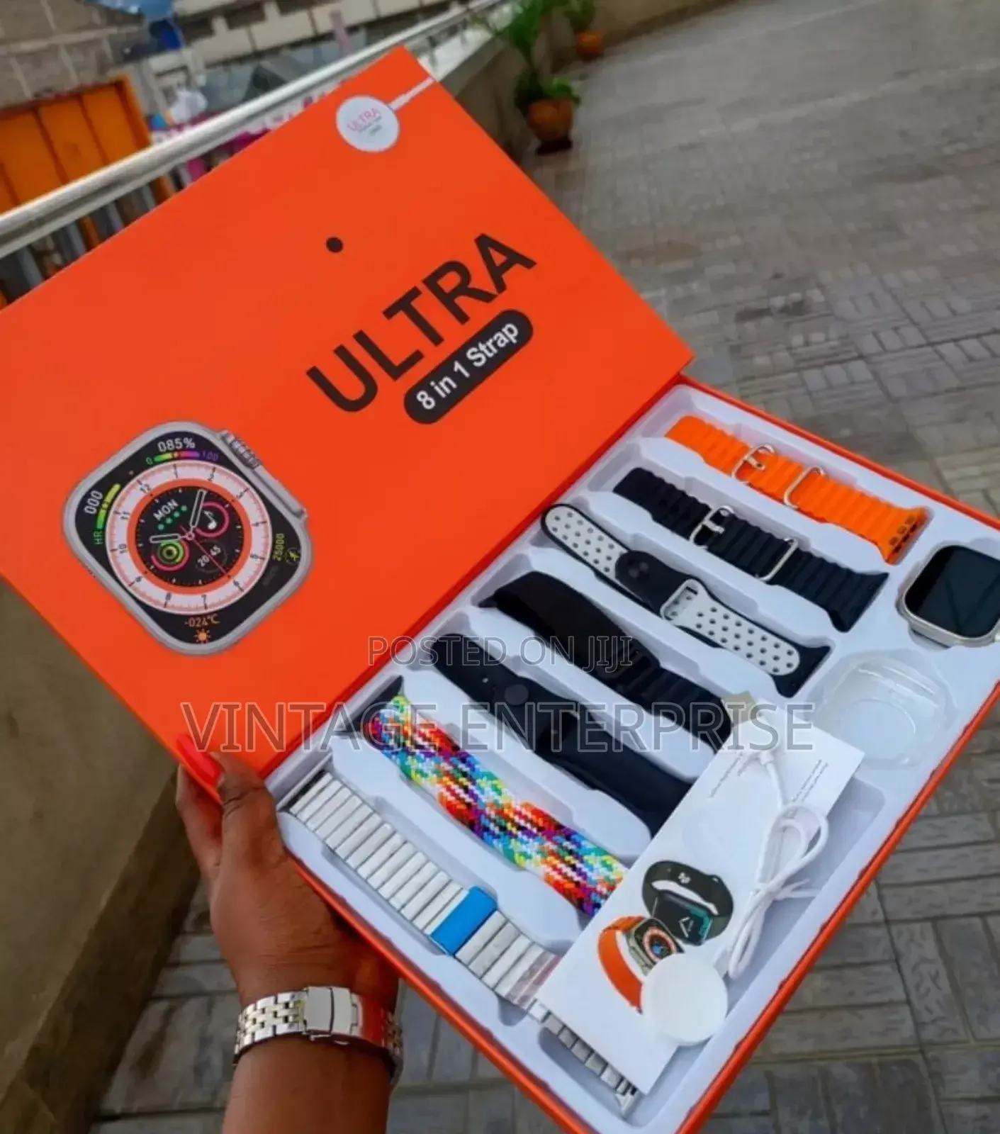 Strap Watch , Ultra 7 in 1 Strap Watch 