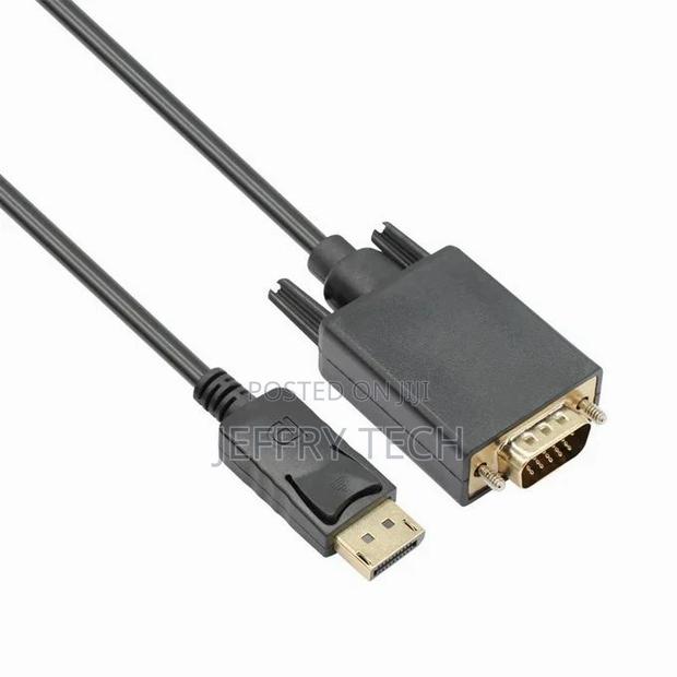 Share This Product Displayport (DP) (M) to VGA (M) Cable 1