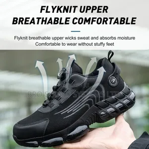 Classic Safety Boots for Job, Hiking, Industrial Use, Garage