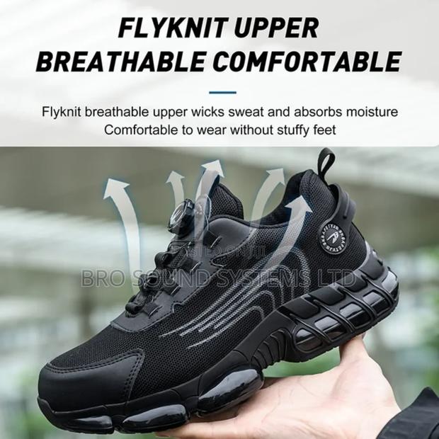 Classic Safety Boots for Job, Hiking, Industrial Use, Garage - thumbnail 2