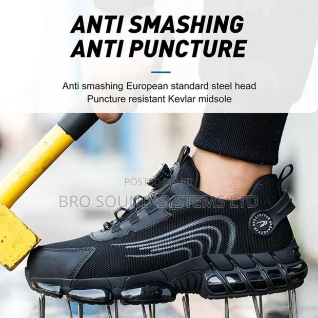 Classic Safety Boots for Job, Hiking, Industrial Use, Garage - thumbnail 3