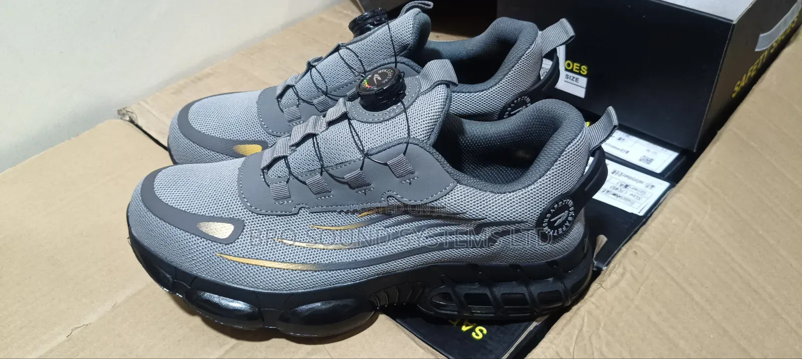 Classic Safety Boots for Job, Hiking, Industrial Use, Garage