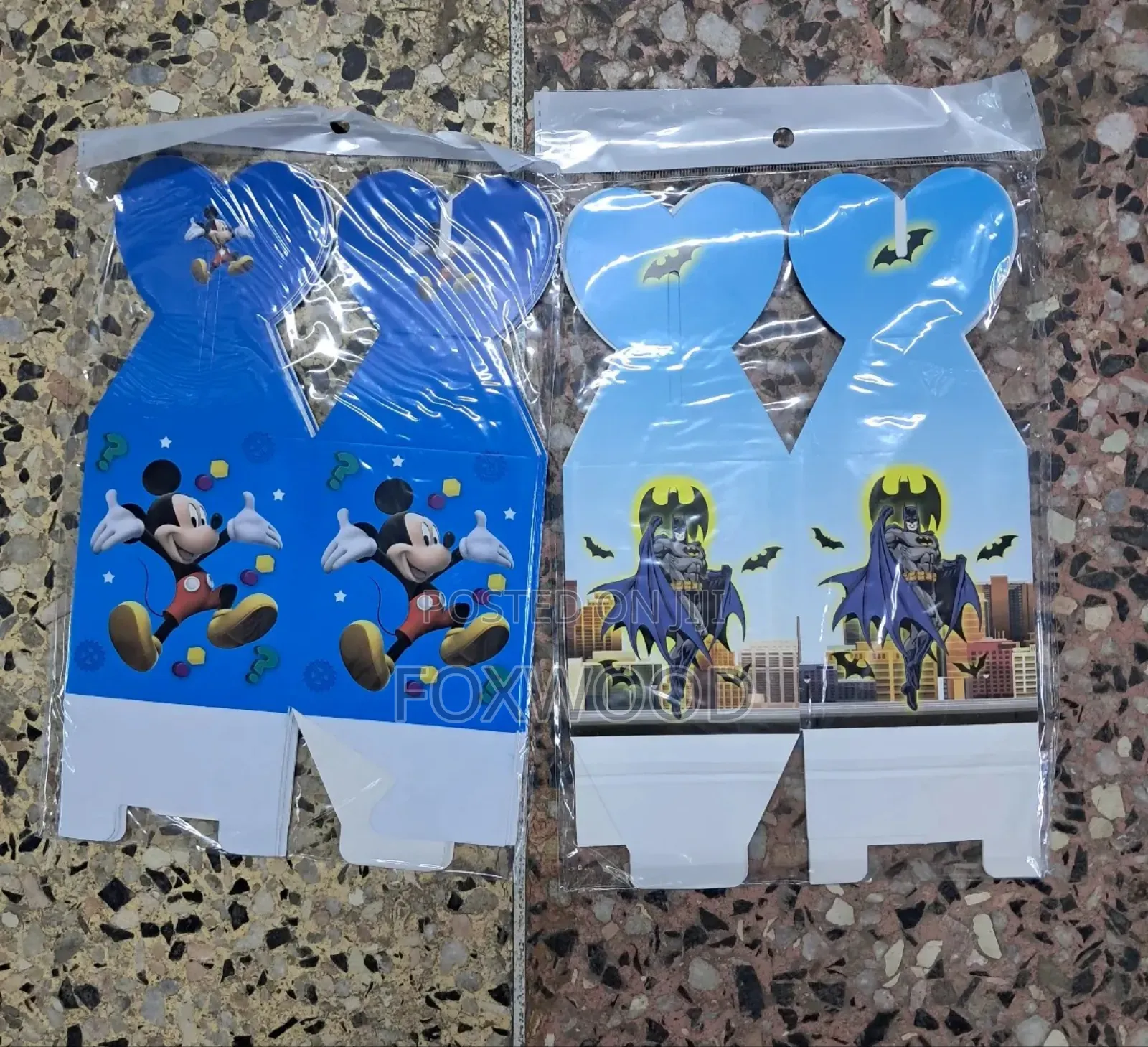 Candy Boxes 6pcs Cartoon Creative Gift Box