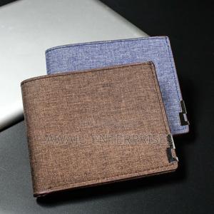 Dark Brown Denim Wallet - thumbnail 2
