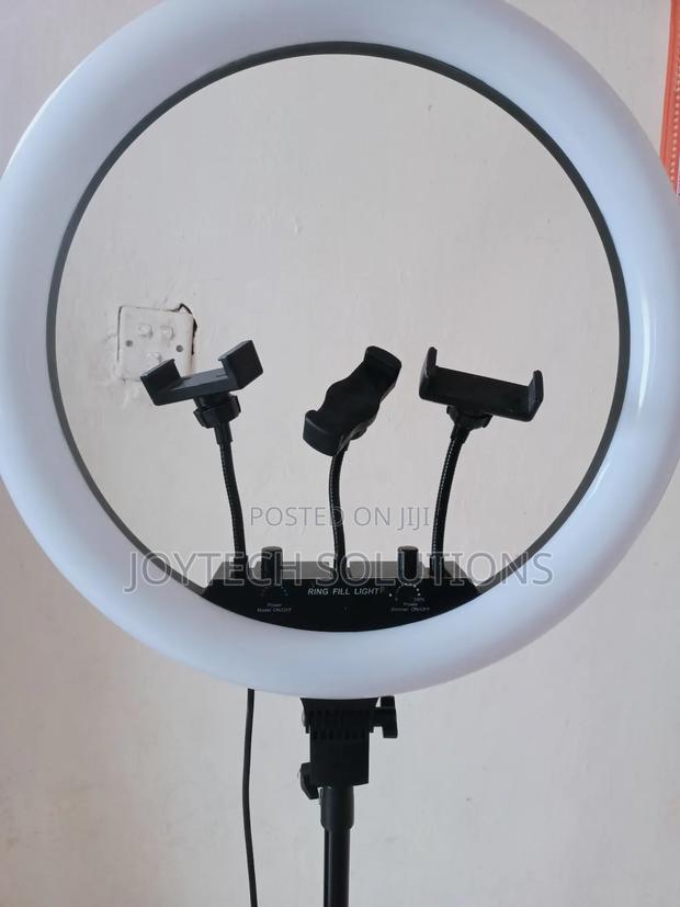 18inches Ring Light With Tripod Stand and Phone Holders - main view