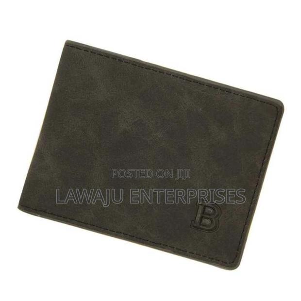Black Men's Fashion Slim Wallet