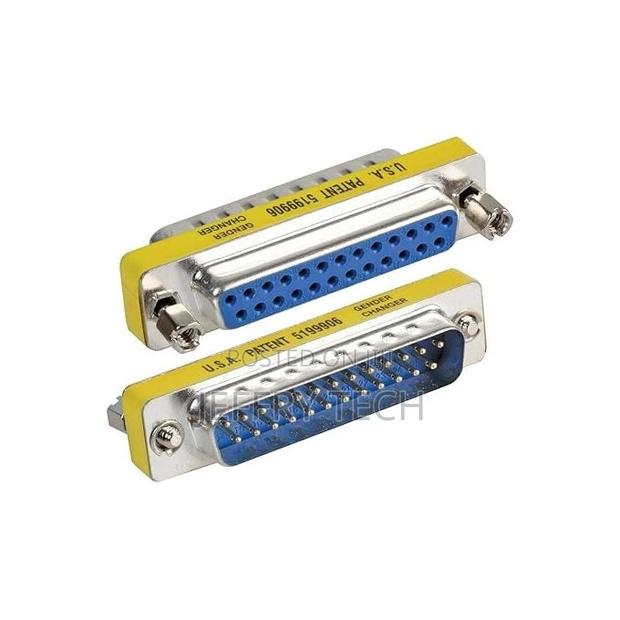 DB25 to 25-Pin M/F Coupler Adapter for Serial to Parallel Po