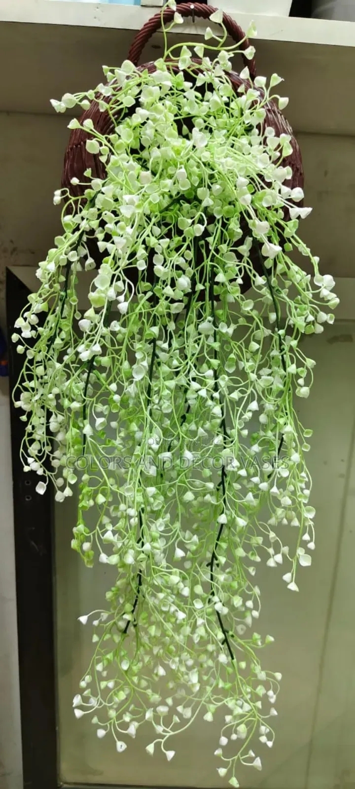 Vines Artificial With Some White Flowers