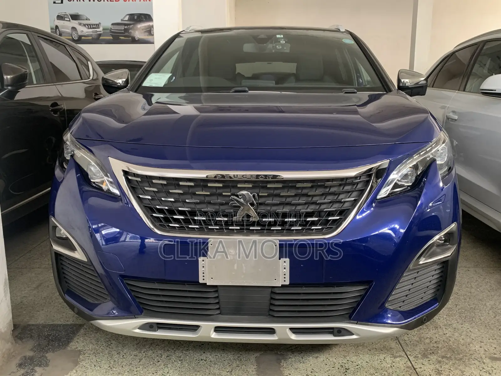 Peugeot 3008 2018 Blue
