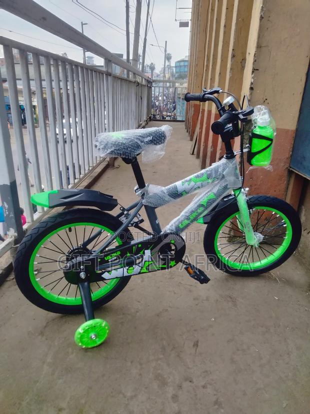 Size 16" Kids Bikes With Adjustable Seat - thumbnail 2