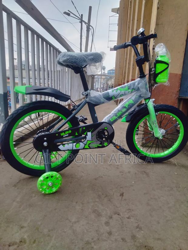Size 16" Kids Bikes With Adjustable Seat - thumbnail 3