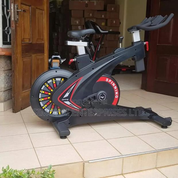 Commercial Gym Type 200kg User Spin Bike - main view