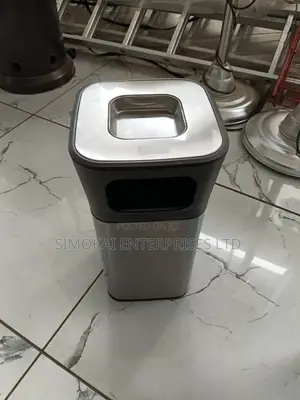 Stainless Steel PP Dustbin 20 Lit