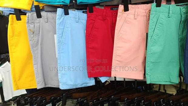 Unisex Children Khaki Shorts/Golf Shorts