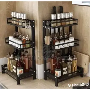 3 Tier Multi-Functional Storage Rack Foldable