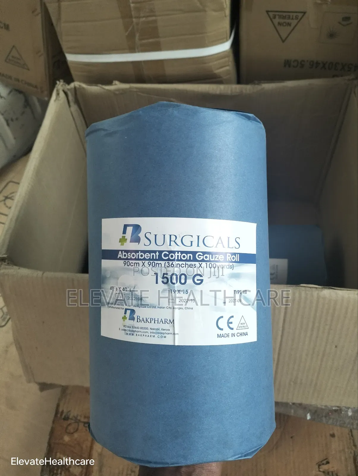 Plain Gauze Roll Size 1.5kg