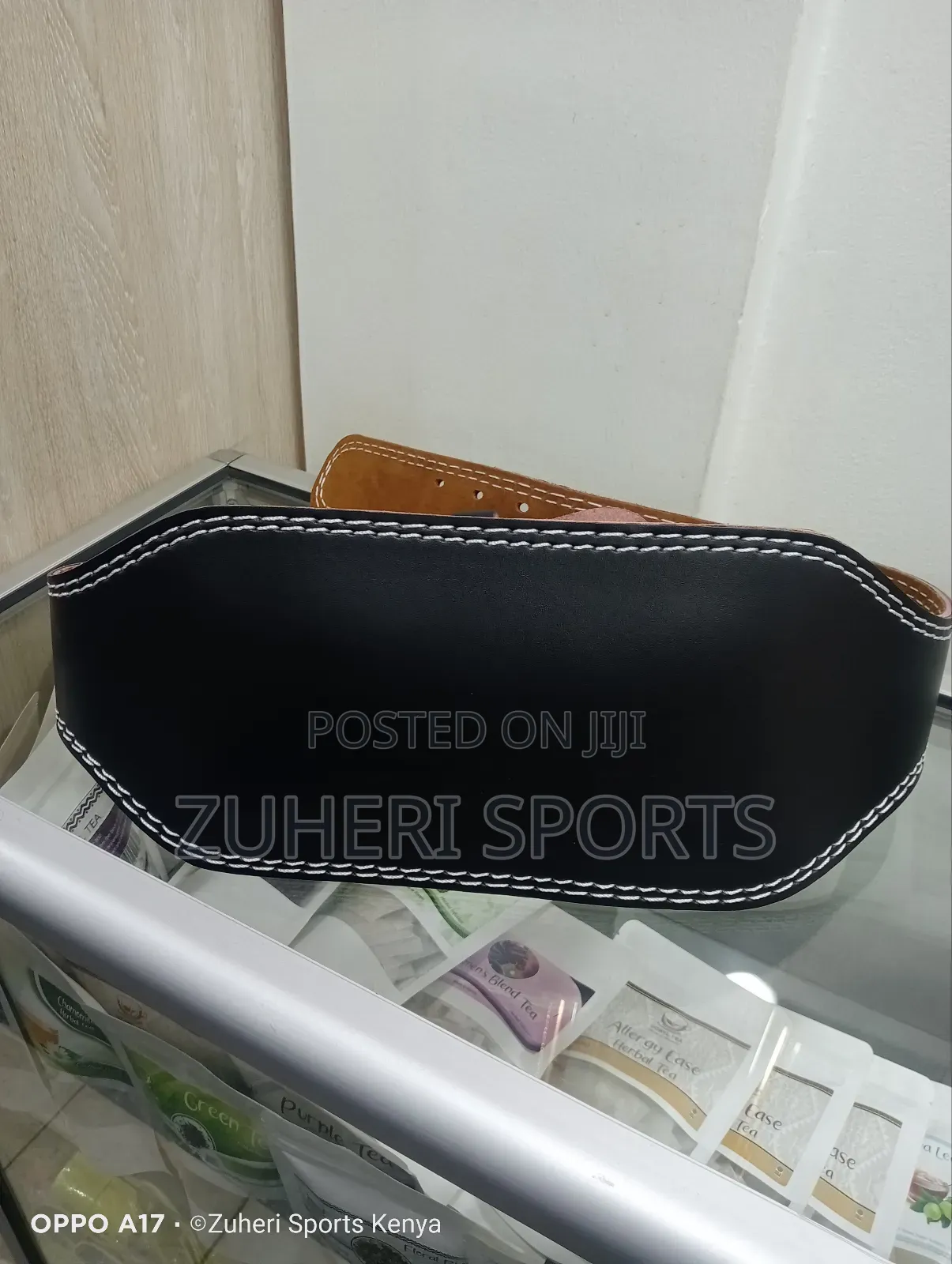 Leather Gym Belt Back Support for Squats Deadlifts Workouts