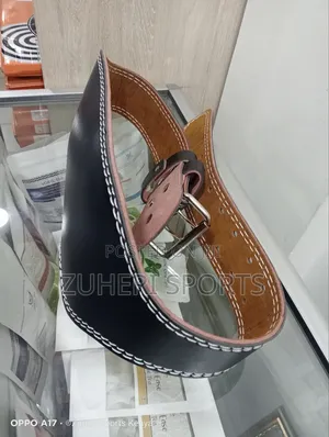 Leather Gym Belt Back Support for Squats Deadlifts Workouts