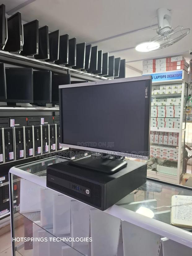 Desktop Computer HP EliteDesk 705 4GB AMD HDD 500GB - main view