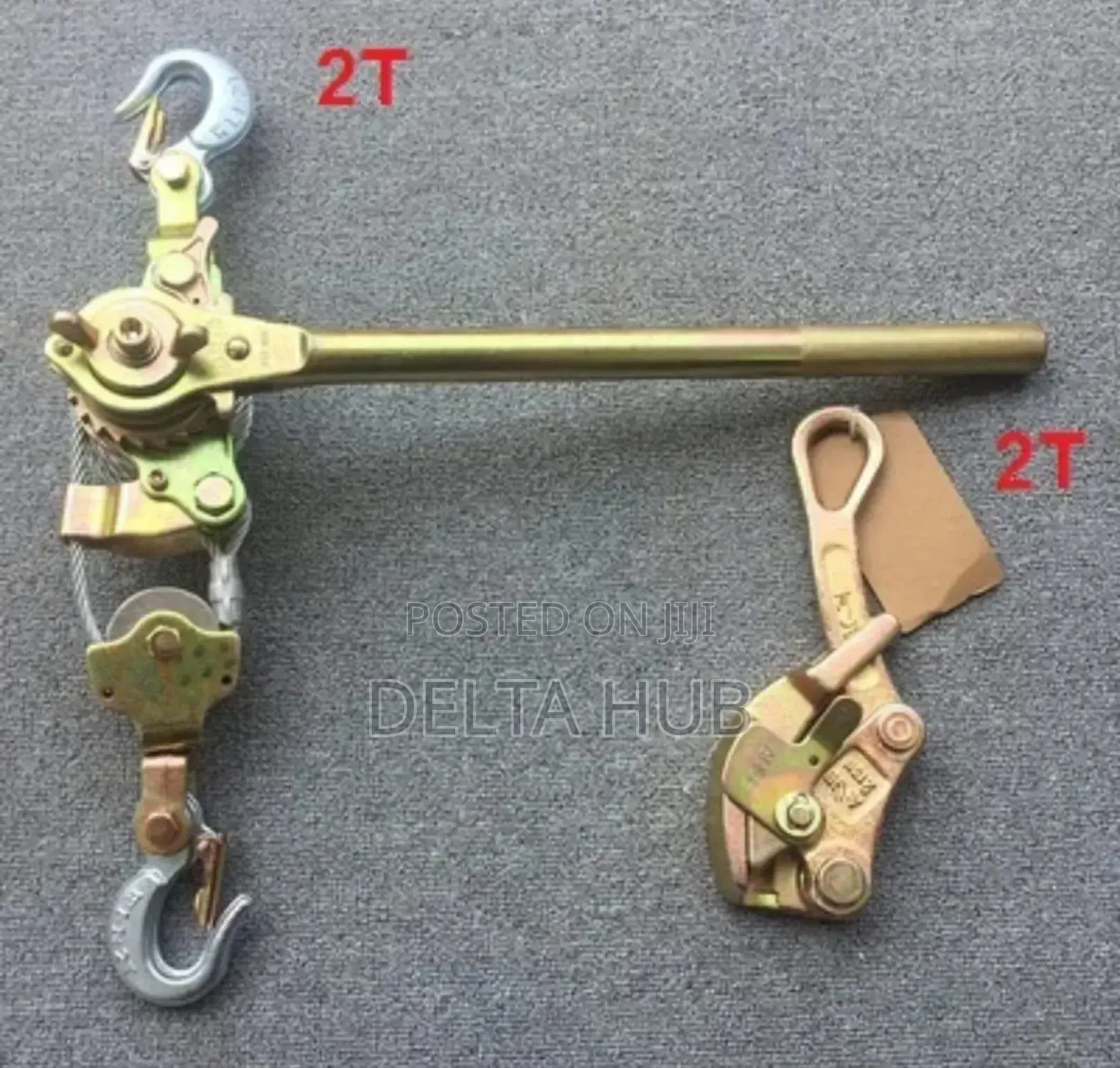 2T Power Puller Strainer and Come Along