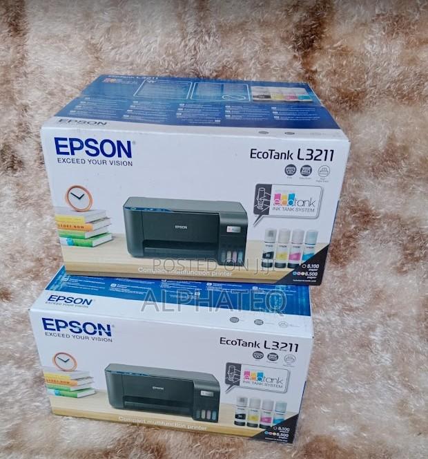 Epson Ecotank L3211 A4 All-in-One Ink Tank Printer, Print, S