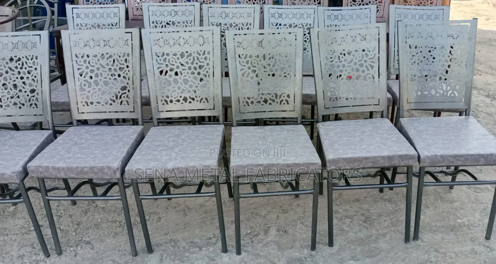 Restaurant Chairs/ Hotel With Powdercoating Finish.