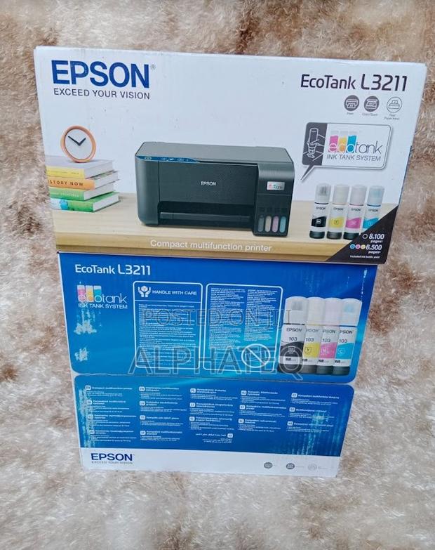 Ecotank Epson L3211 Multifunction Ink Tank Printer,