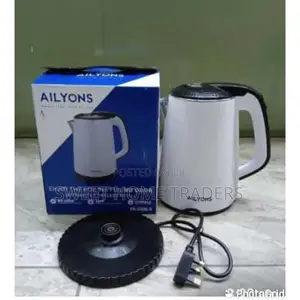 Ailyons 1.8ltrs White Kettle