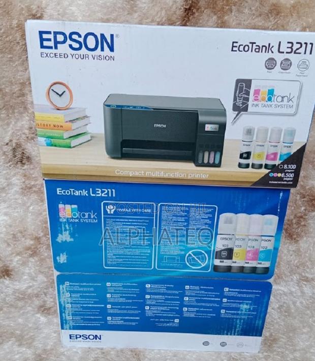 Epson Ecotank L3211 A4 Printer (All-in-One) With Free CABLE - main view