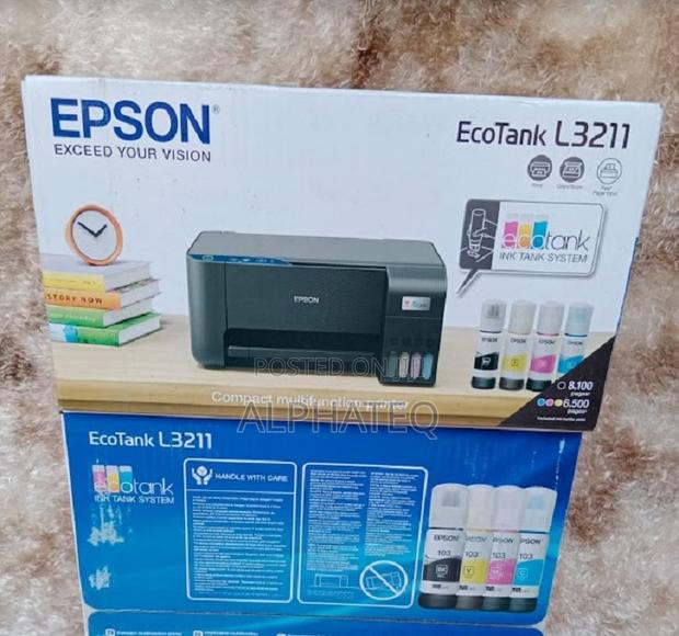 Epson L3211 A4 All-in-One Ink Tank Printer (Network) - main view