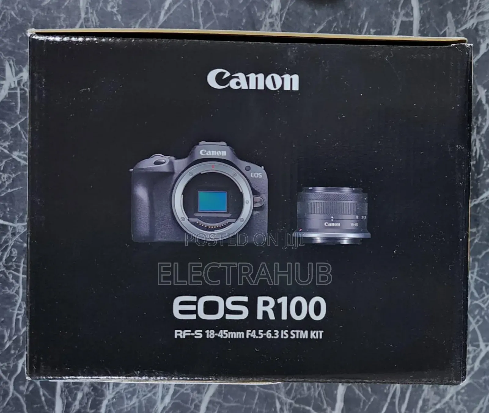 Canon R100 Rf-S 18-45mm Rf-S 55mm-210mm Lens New Sealed