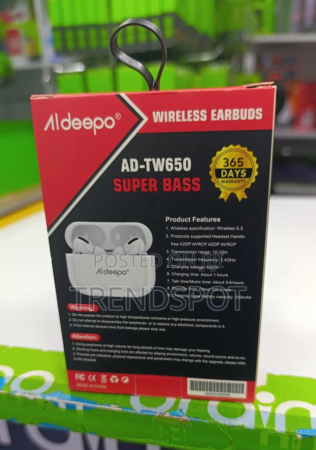 BUSSINESS Bluetooth Headphone Earbuds - main view