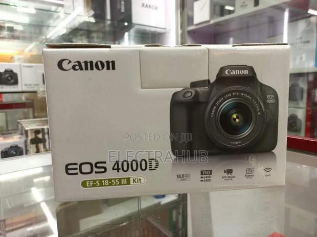 Canon Eos 4000d 18-55mm Lens New Sealed in a Shop - main view