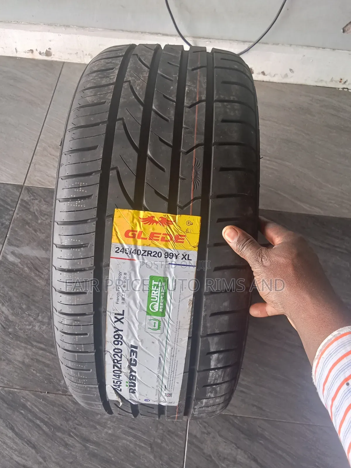Tyre Size 245/40 R20 Run Flats