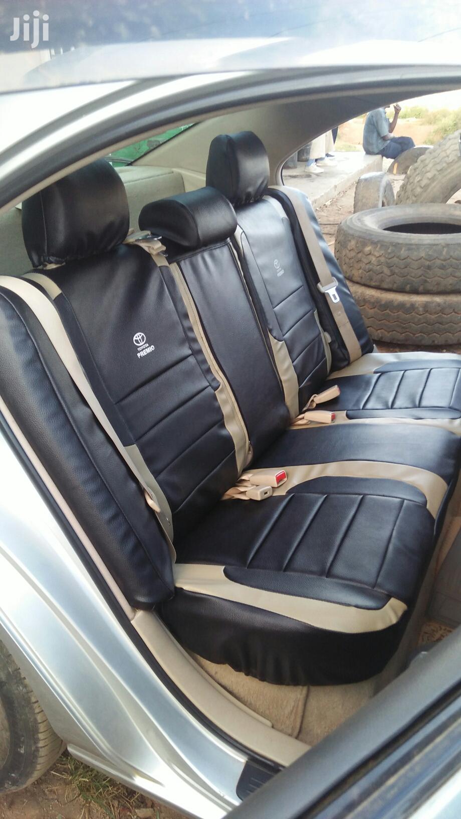 Black Beige Seat Covers