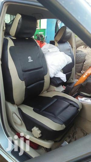 Black Beige Seat Covers