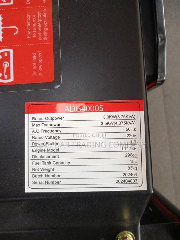 3.75kva Generator - thumbnail 3