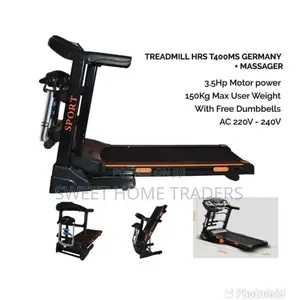 *Auto Incline Treadmill With Massage Belt*