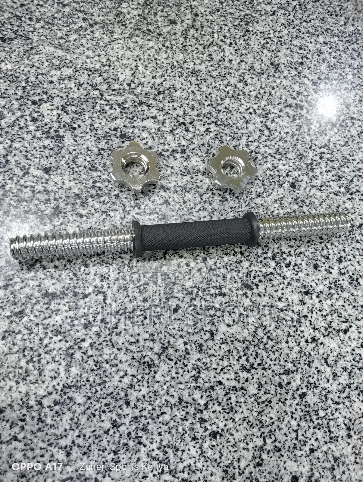 Standard Dumbbell Bar for Standard 1nch Plates With Locks