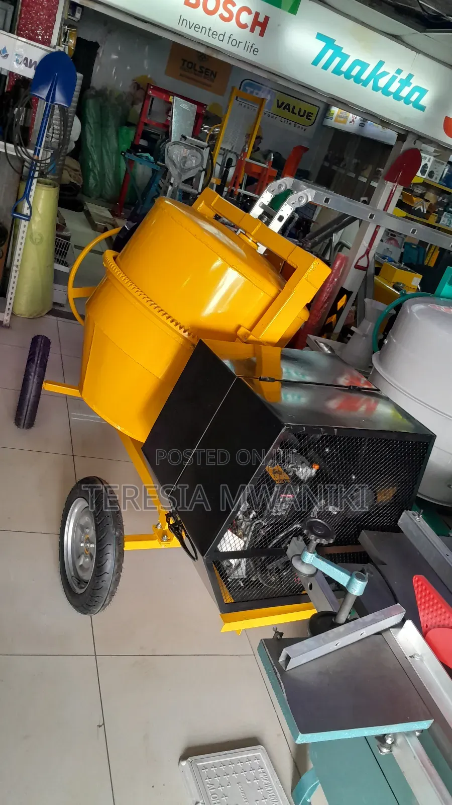 Wasp Heavy Duty Concrete Mixer
