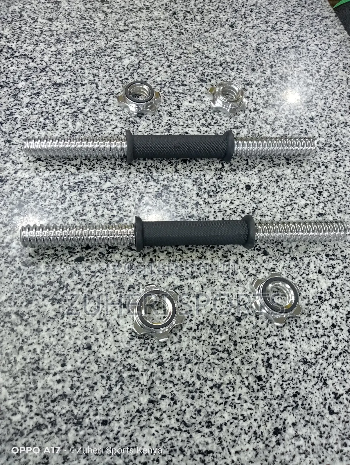Standard Dumbbell Barbell Pair With Locks