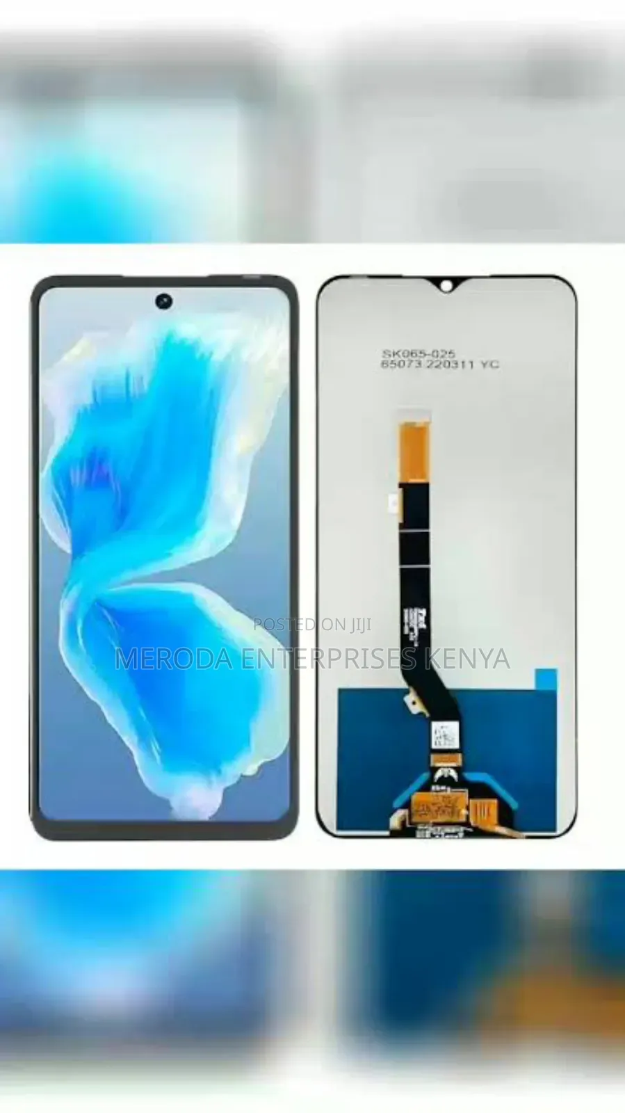 Infinix X6826 Screen Replacement Original Black