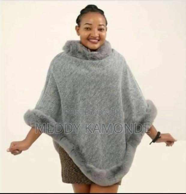 Designer Stylish Poncho Sweaters - thumbnail 3