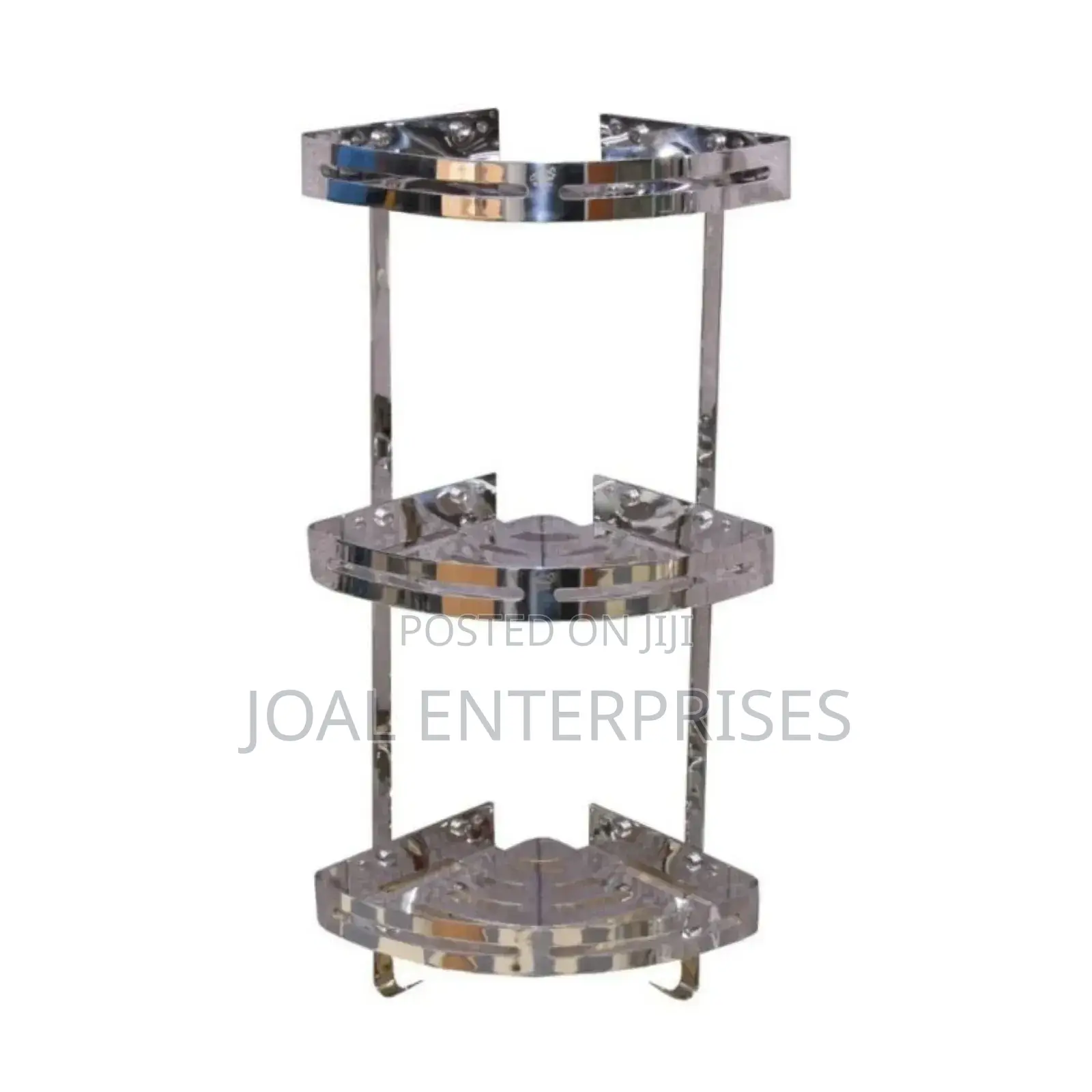 Silver Triplet Bathroom Organiser