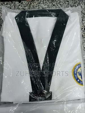 Adult Taekwondo Uniform With White Belt