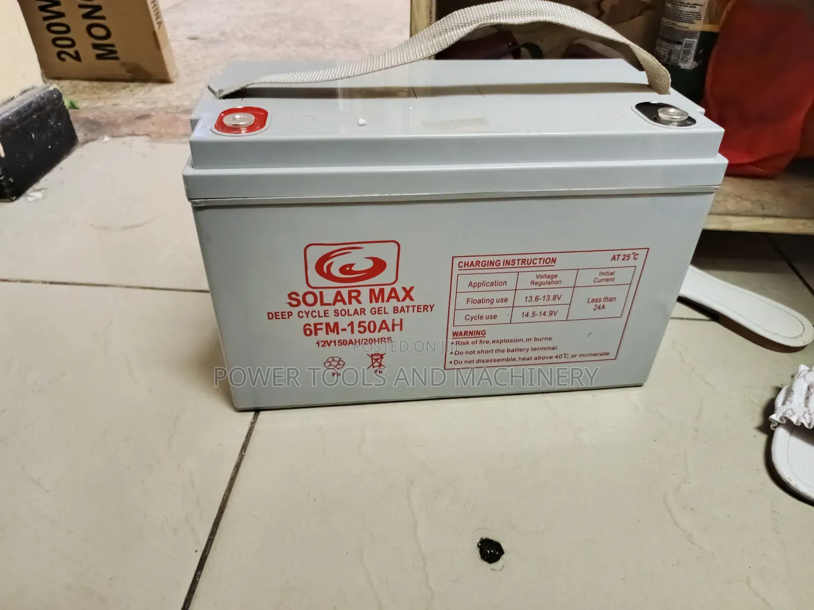Solar Battery 150ah Drycell