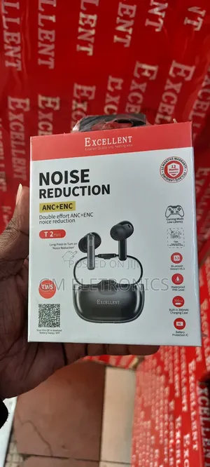 Excellent T2 TWS Wireless Earbuds.(Black)