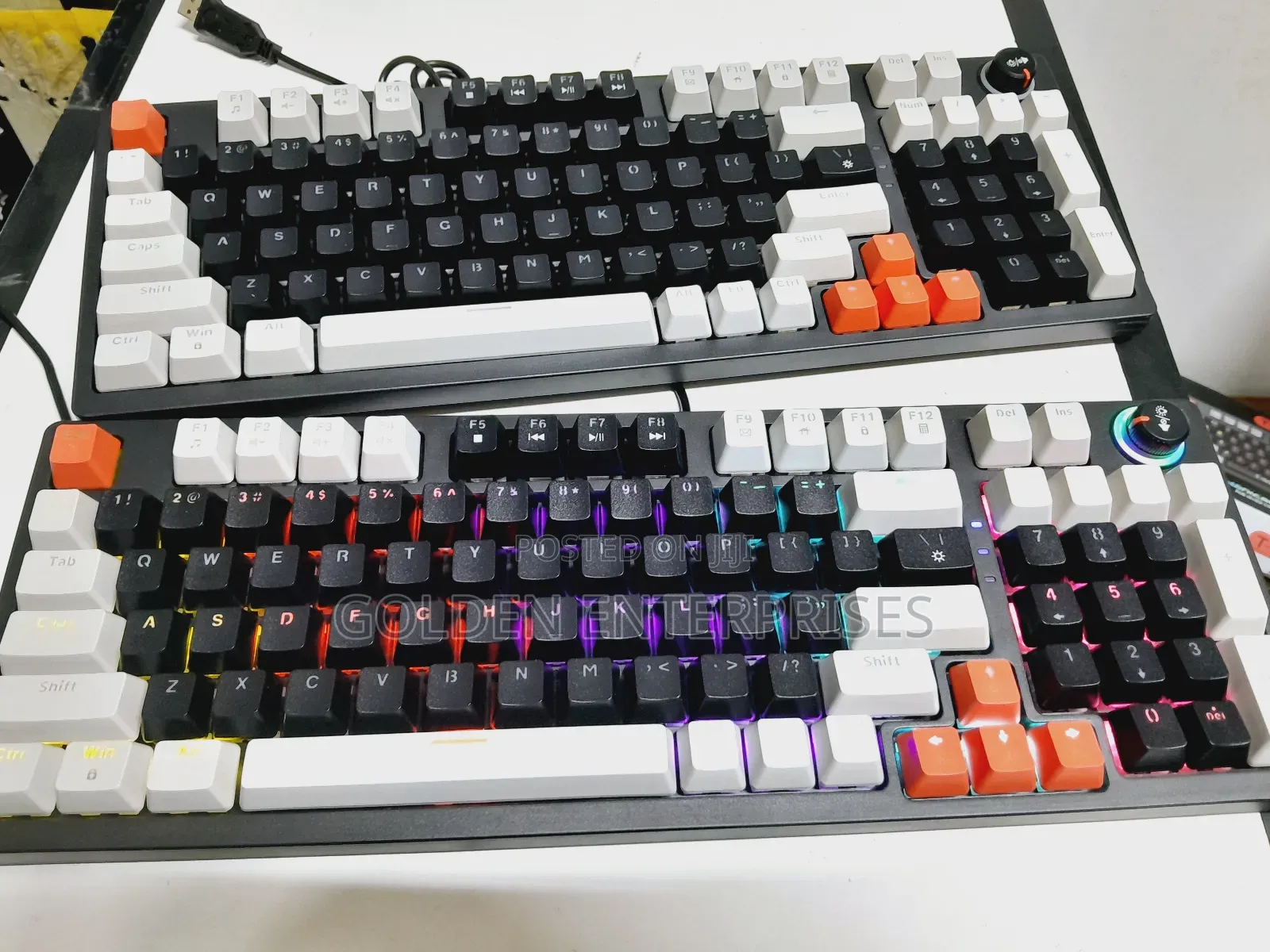 97 Key Mechanical Gaming Keyboard With RGB Backlight