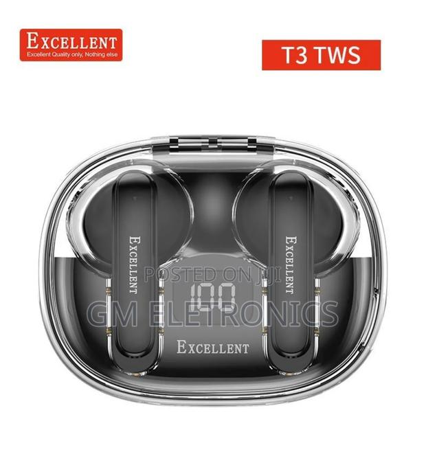 Excellent T3 Super Stable LCD Display Pods Earbuds TWS. - main view